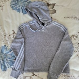 Adidas cropped hoodie